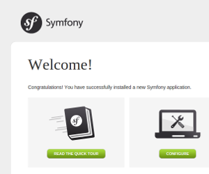 Symfony framework PHP 